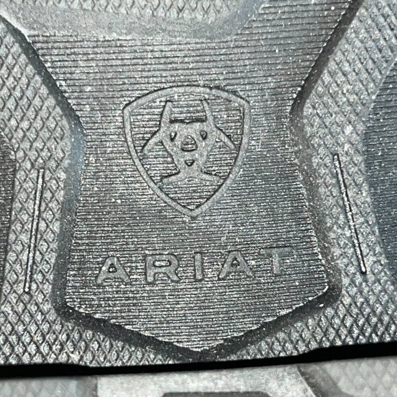 ARIAT SUTTON II WATERPROOF BLACK TALL BOOTS SIDE ZIPPER WESTERN EQUESTRIAN 6.5 - Picture 7 of 10